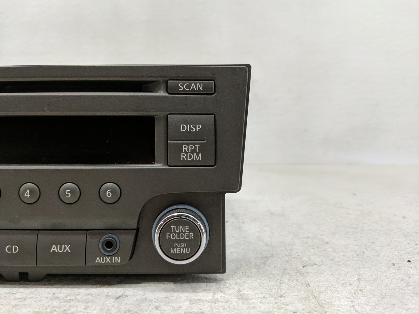 2013-2014 Nissan Sentra Radio AM FM Cd Player Receiver Replacement P/N:28185 3RA2A Fits Fits 2013 2014 OEM Used Auto Parts -