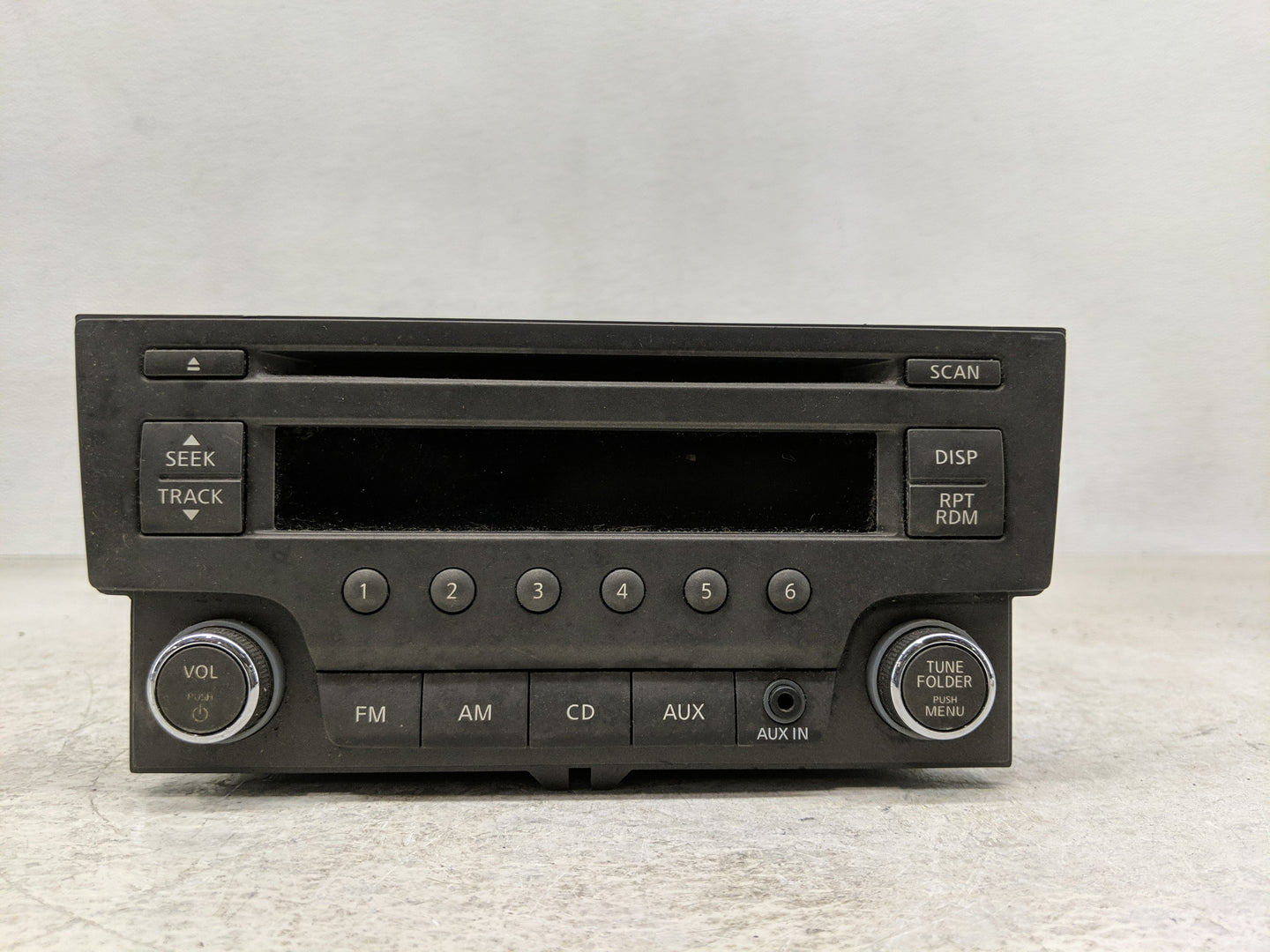 2013-2014 Nissan Sentra Radio AM FM Cd Player Receiver Replacement P/N:28185 3RA2A Fits Fits 2013 2014 OEM Used Auto Parts -