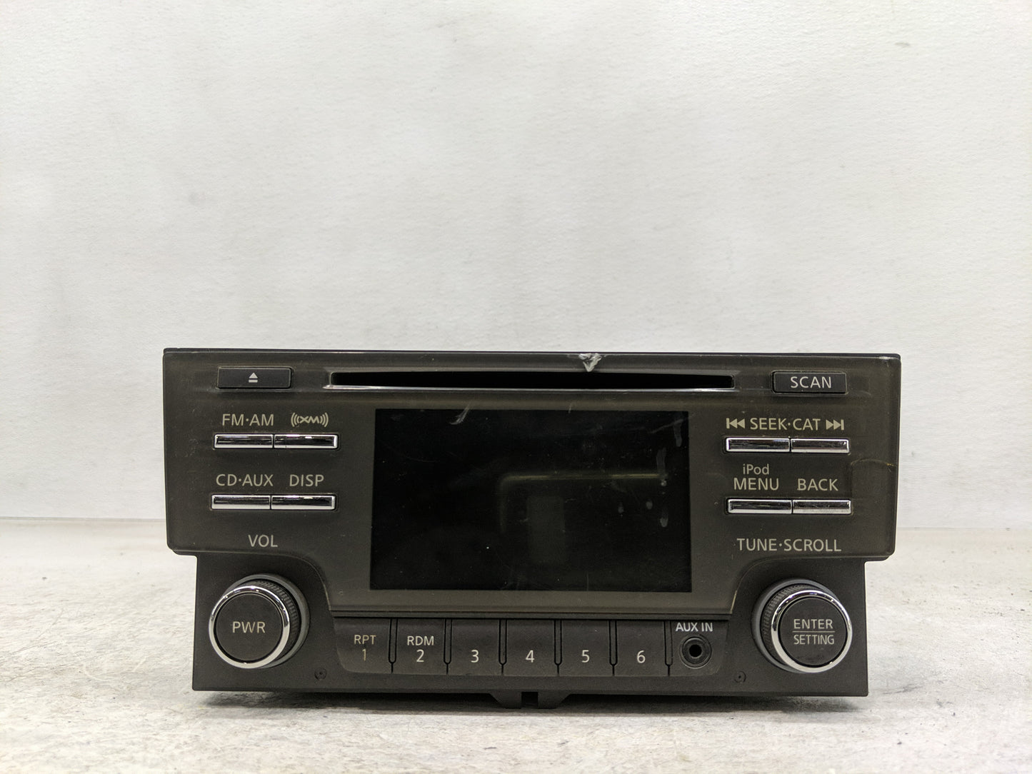2013-2014 Nissan Sentra Radio AM FM Cd Player Receiver Replacement P/N:28185 3RA2A Fits Fits 2013 2014 OEM Used Auto Parts -