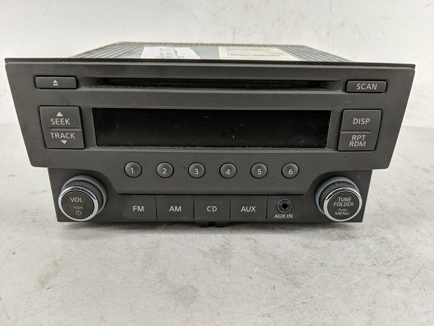 2013-2014 Nissan Sentra Radio AM FM Cd Player Receiver Replacement P/N:28185 3RA2A Fits Fits 2013 2014 OEM Used Auto Parts -