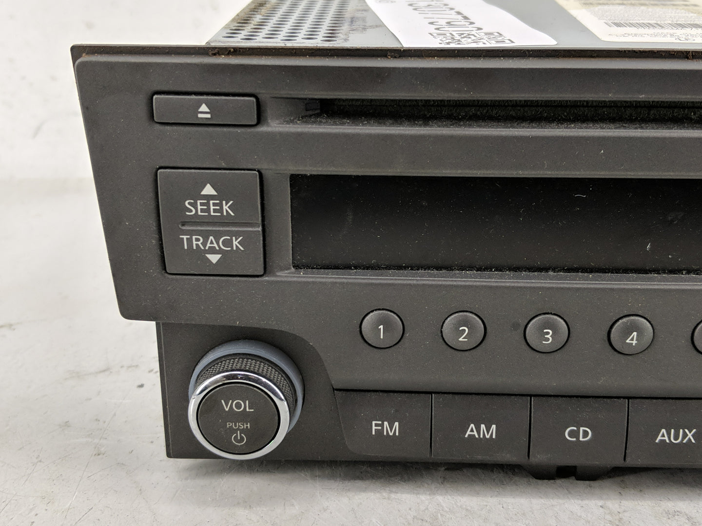 2013-2014 Nissan Sentra Radio AM FM Cd Player Receiver Replacement P/N:28185 3RA2A Fits Fits 2013 2014 OEM Used Auto Parts -