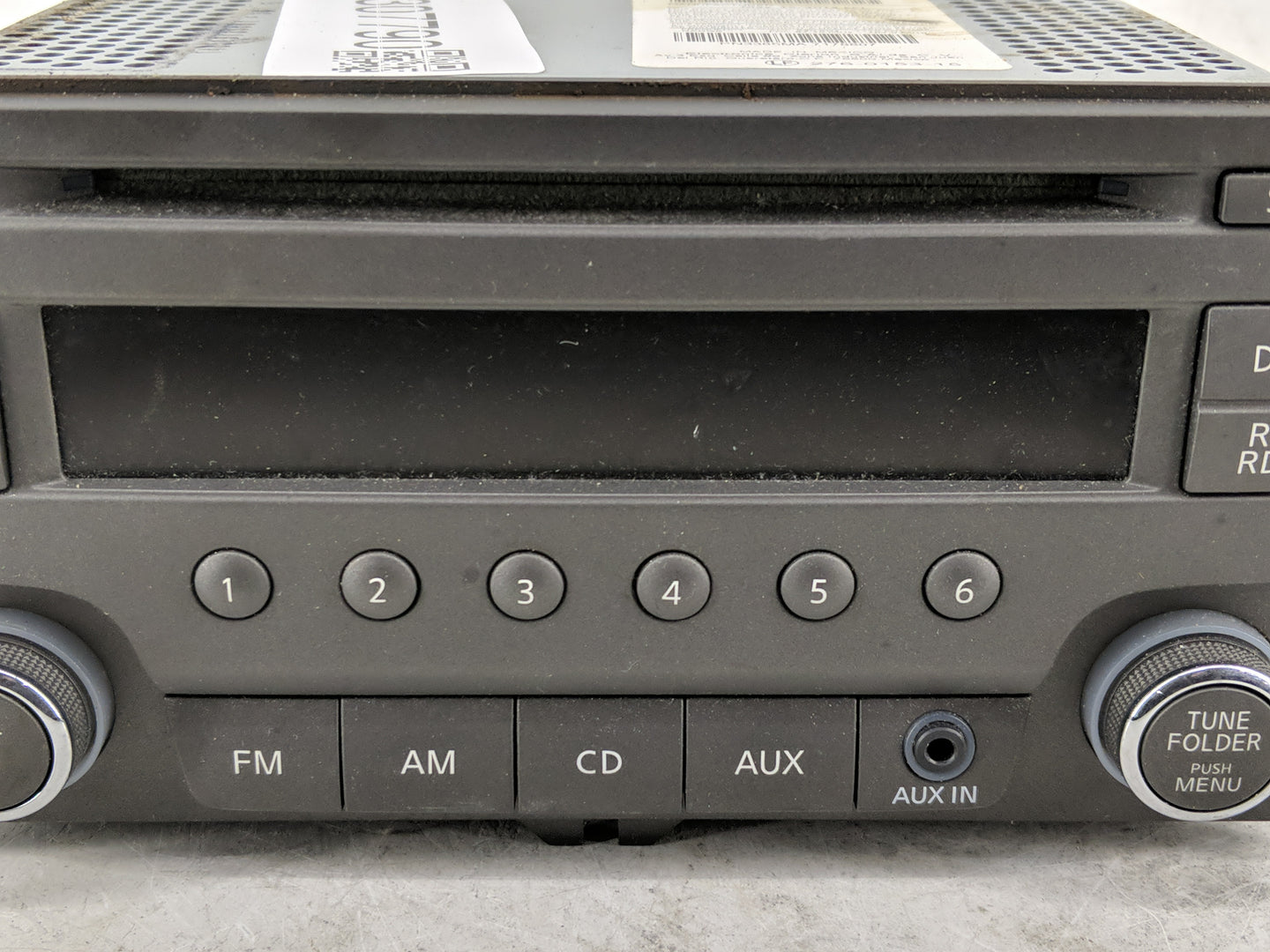 2013-2014 Nissan Sentra Radio AM FM Cd Player Receiver Replacement P/N:28185 3RA2A Fits Fits 2013 2014 OEM Used Auto Parts -