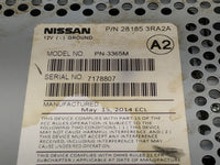 2013-2014 Nissan Sentra Radio AM FM Cd Player Receiver Replacement P/N:28185 3RA2A Fits Fits 2013 2014 OEM Used Auto Parts -