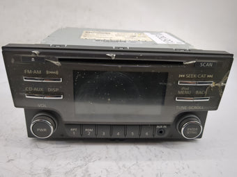 compare product 2013 Nissan Sentra Radio AM FM Cd Player Receiver Replacement P/N:28185 3RA2B 9595A-LCN20A, 7 612 051 043 Fits Fits 2014 OEM Used Auto Parts