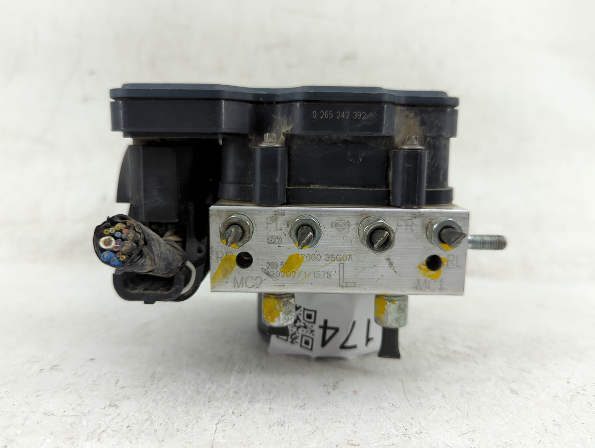 2013-2014 Nissan Sentra Anti-Lock Brake ABS Pump Module Actuator OEM P/N:0265956096 2265106452, 47660 3SG0A Fits Fits 2013 2