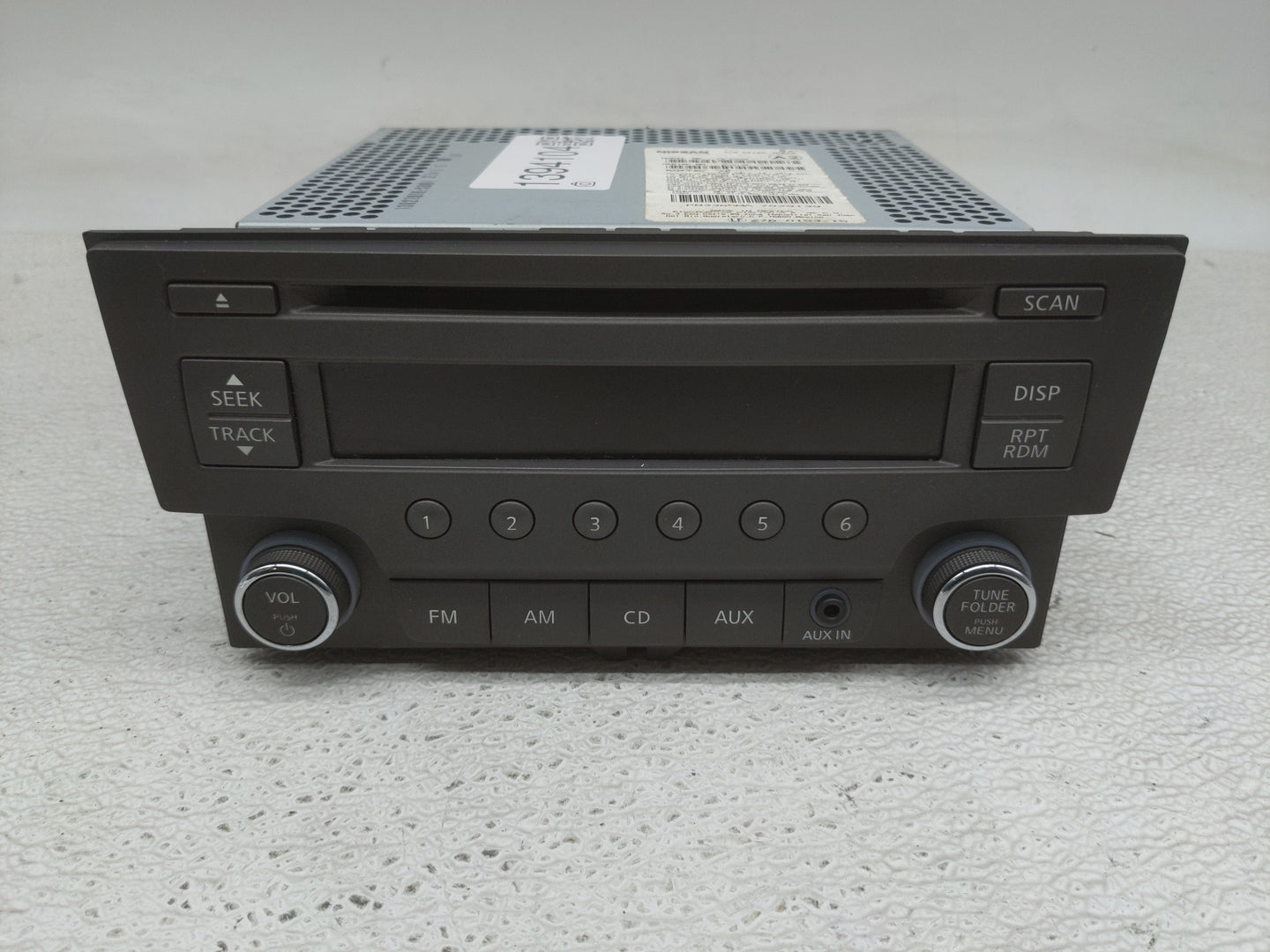 2013-2014 Nissan Sentra Radio AM FM Cd Player Receiver Replacement P/N:28185 3RA2A Fits Fits 2013 2014 OEM Used Auto Parts -