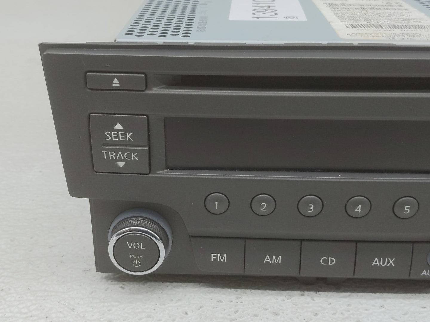 2013-2014 Nissan Sentra Radio AM FM Cd Player Receiver Replacement P/N:28185 3RA2A Fits Fits 2013 2014 OEM Used Auto Parts -
