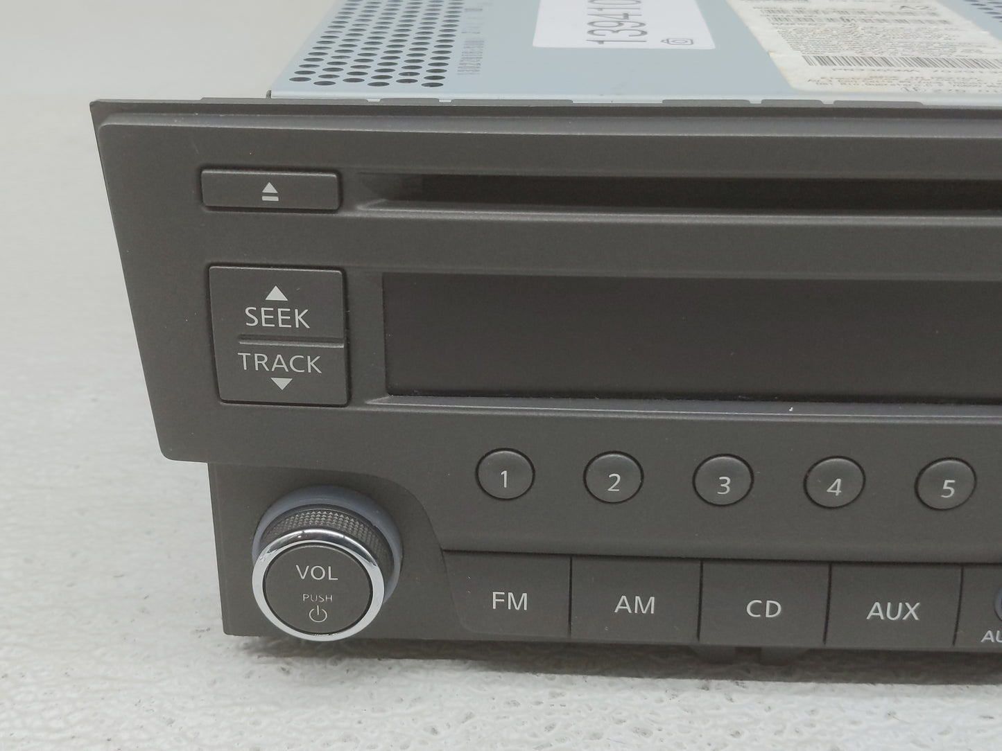 2013-2014 Nissan Sentra Radio AM FM Cd Player Receiver Replacement P/N:28185 3RA2A Fits Fits 2013 2014 OEM Used Auto Parts -