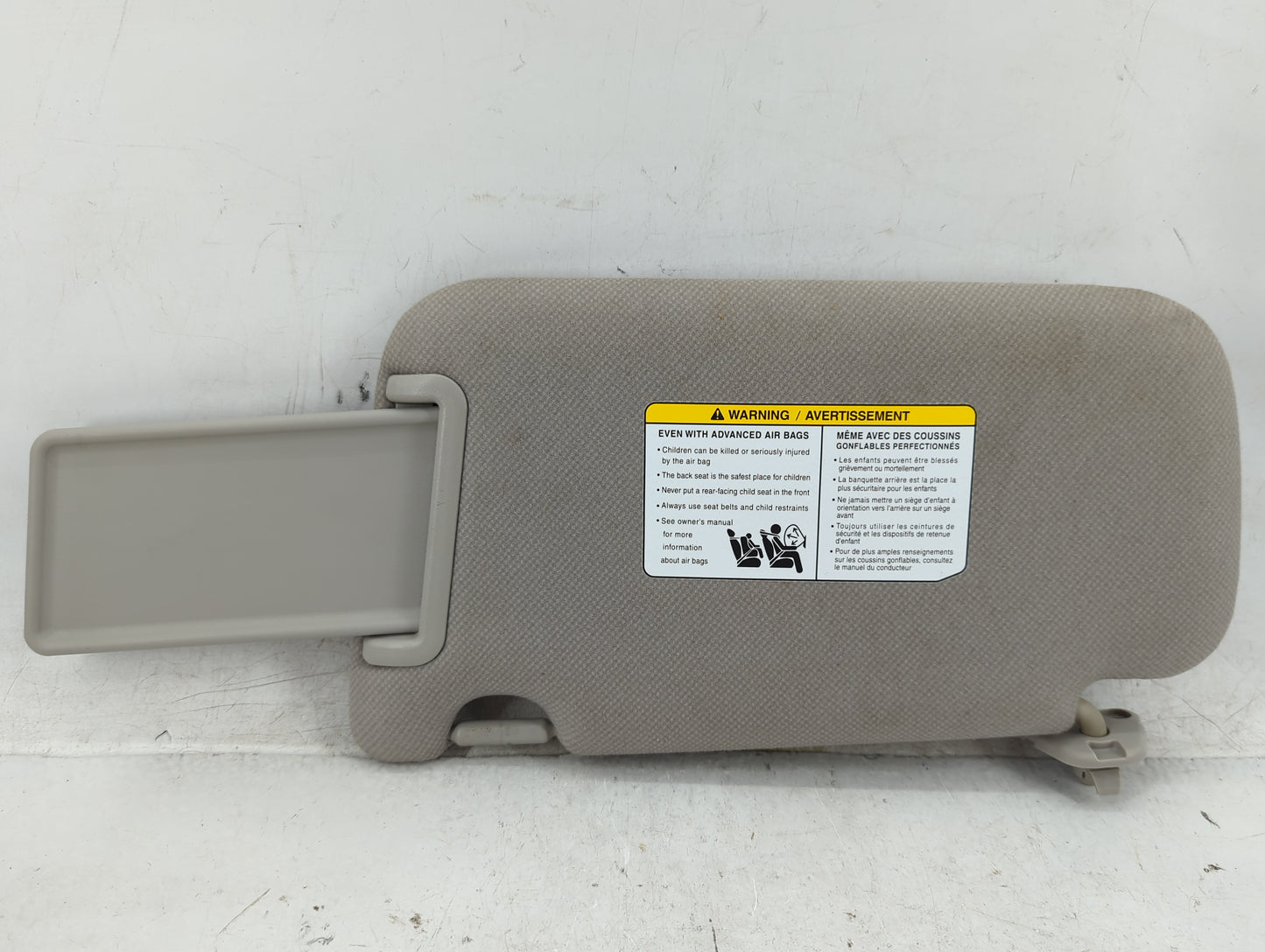 2013-2019 Nissan Sentra Sun Visor Shade Replacement Passenger Right Mirror Fits Fits 2012 2013 2014 2015 2016 2017 2018 2019