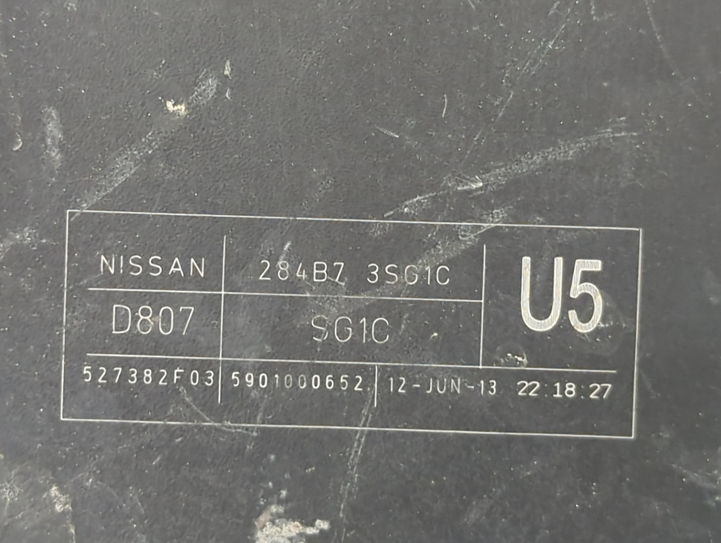 2013-2019 Nissan Sentra Fusebox Fuse Box Panel Relay Module P/N:284B7 3SG1C Fits Fits 2013 2014 2015 2016 2017 2018 2019 OEM
