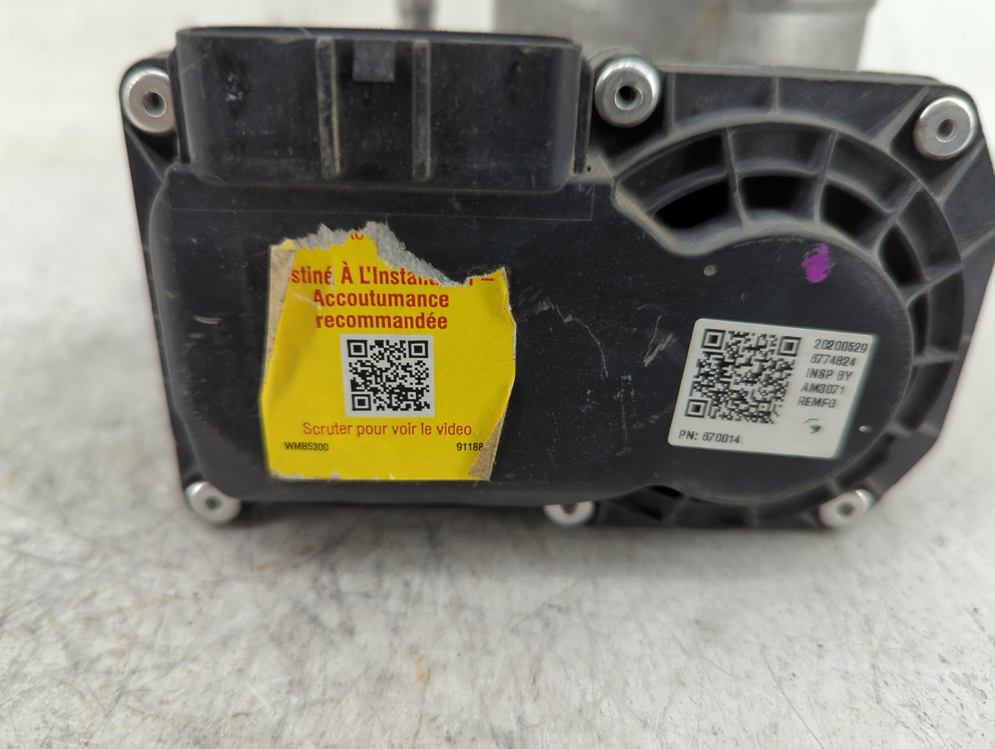 2013-2019 Nissan Sentra Throttle Body P/N:670014 Fits Fits 2013 2014 2015 2016 2017 2018 2019 OEM Used Auto Parts - Oemuseda