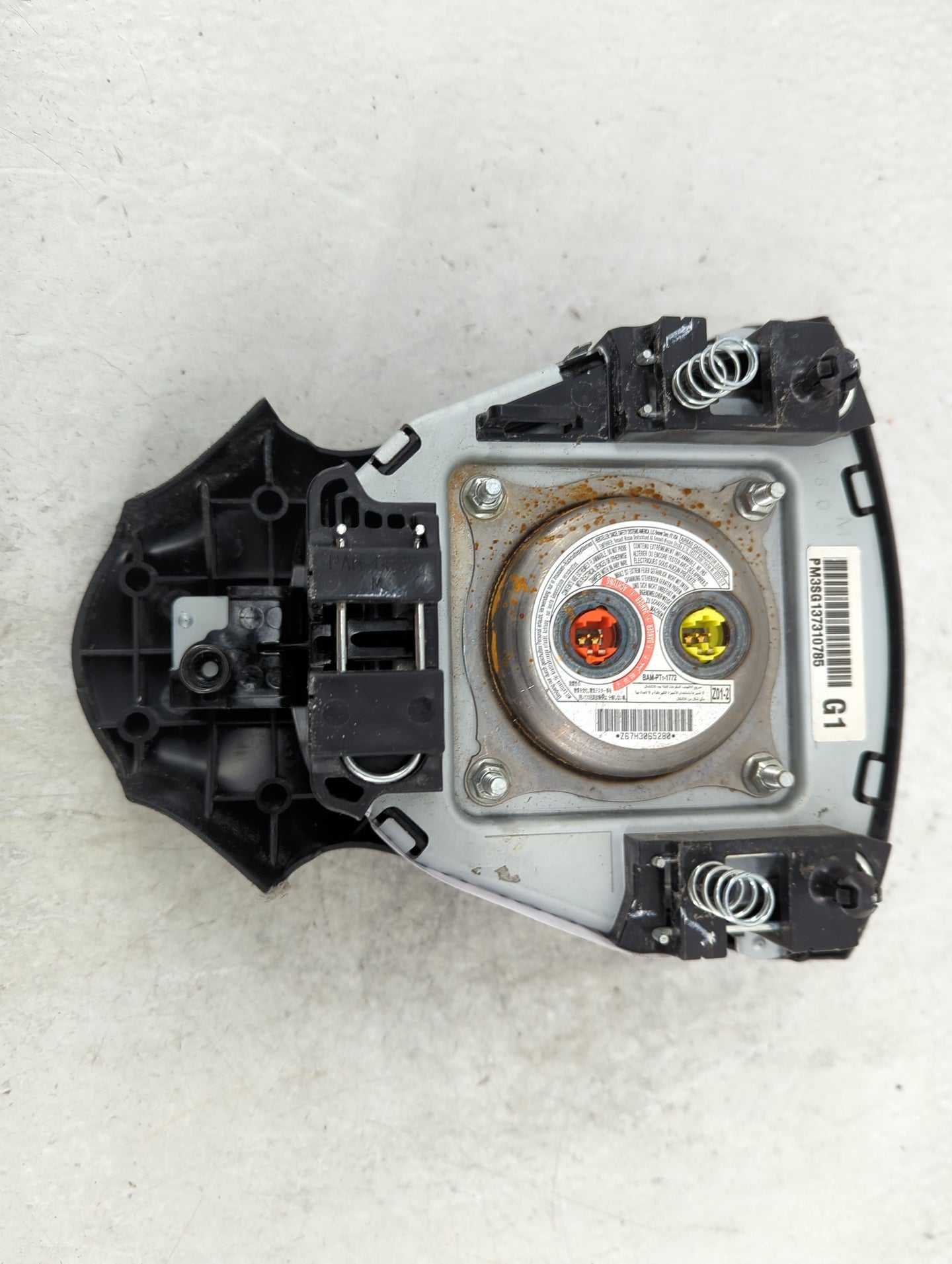 2013-2019 Nissan Sentra Air Bag Driver Left Steering Wheel Mounted Fits Fits 2013 2014 2015 2016 2017 2018 2019 OEM Used Aut