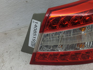2013-2015 Nissan Sentra Tail Light Assembly Driver Left OEM P/N:265503SG0A Fits Fits 2013 2014 2015 OEM Used Auto Parts