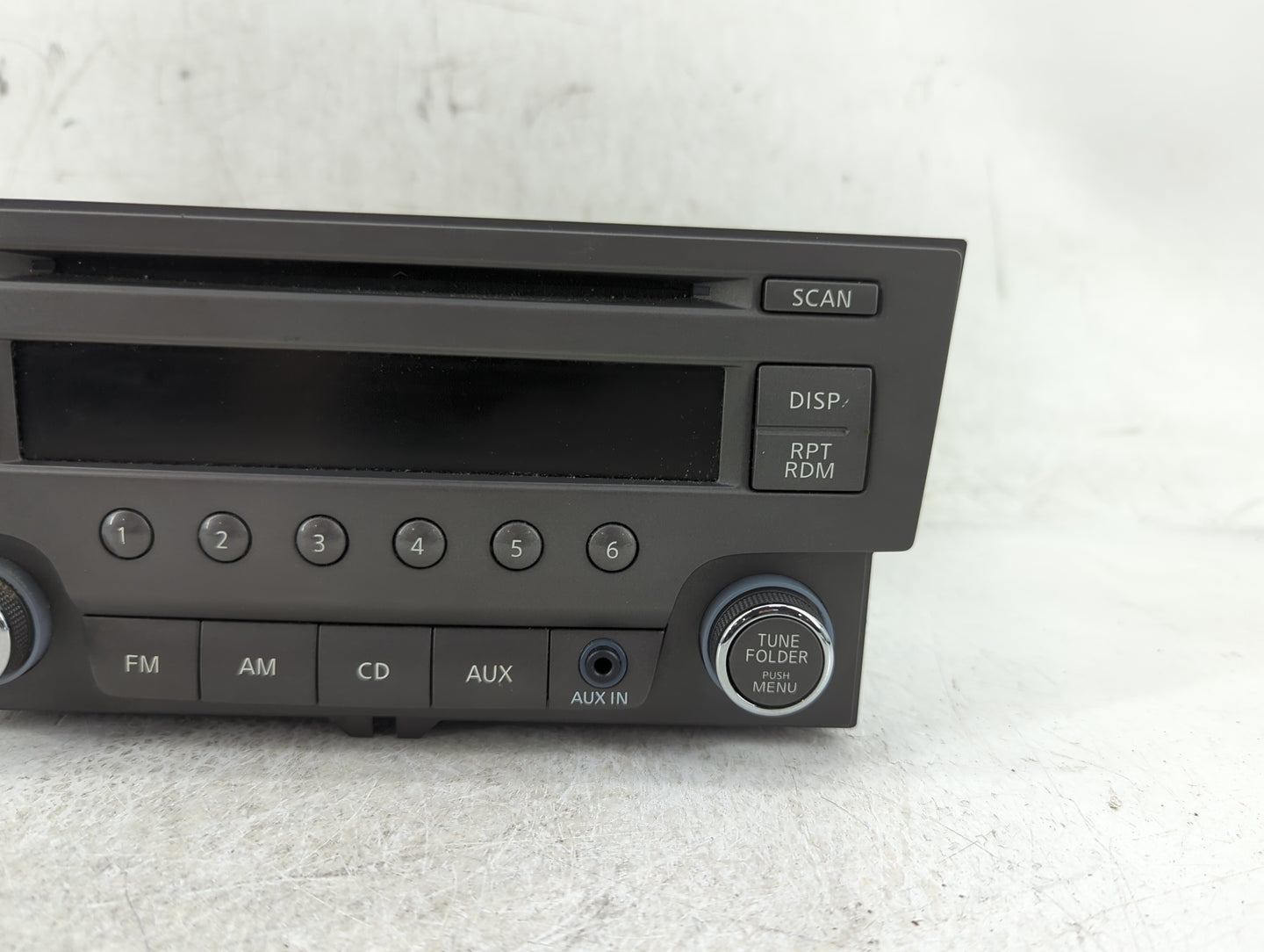 2013 Nissan Sentra Radio AM FM Cd Player Receiver Replacement P/N:28185 3RA2A Fits Fits 2014 OEM Used Auto Parts - Oemusedau