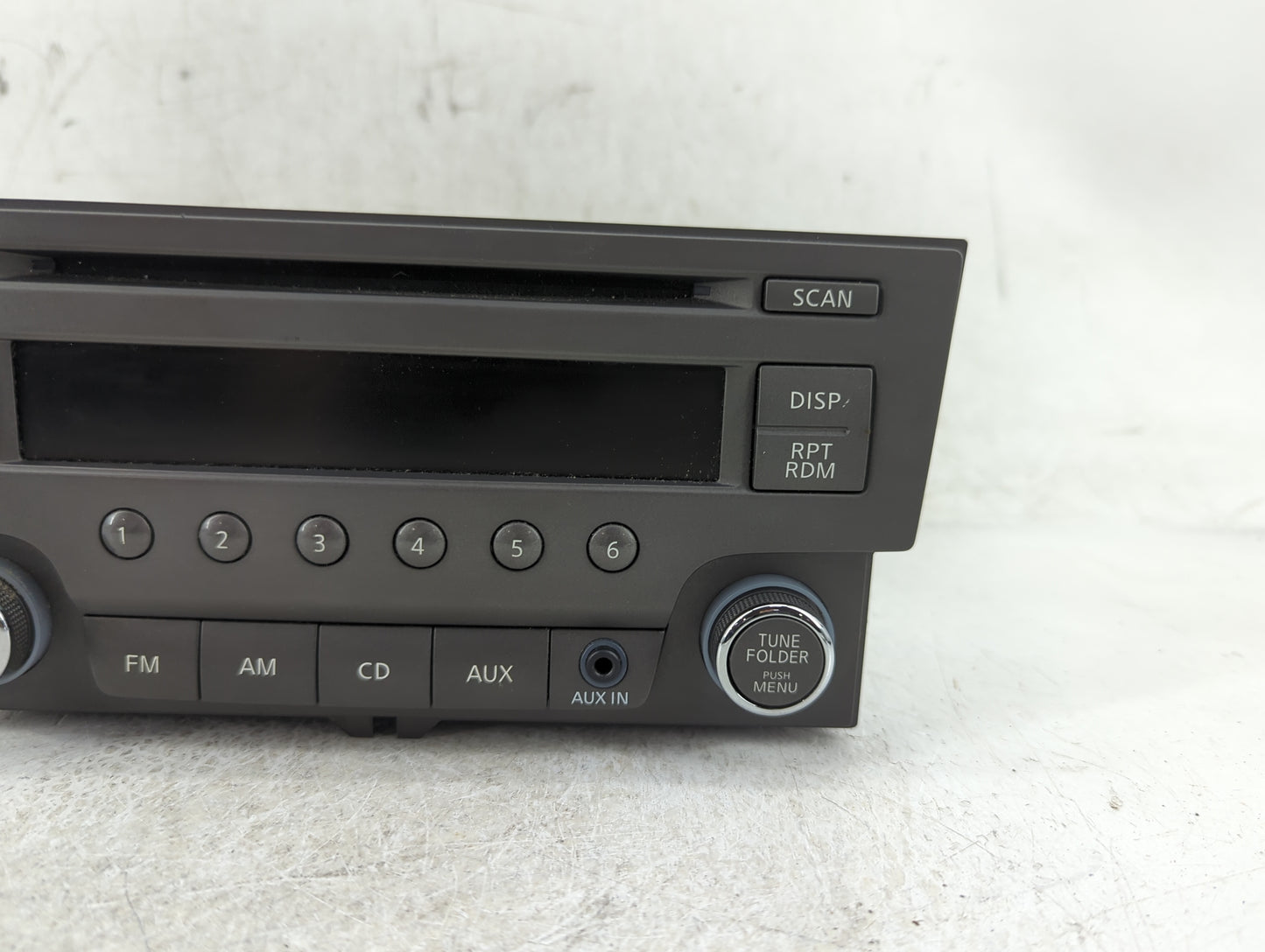 2013 Nissan Sentra Radio AM FM Cd Player Receiver Replacement P/N:28185 3RA2A Fits Fits 2014 OEM Used Auto Parts - Oemusedau