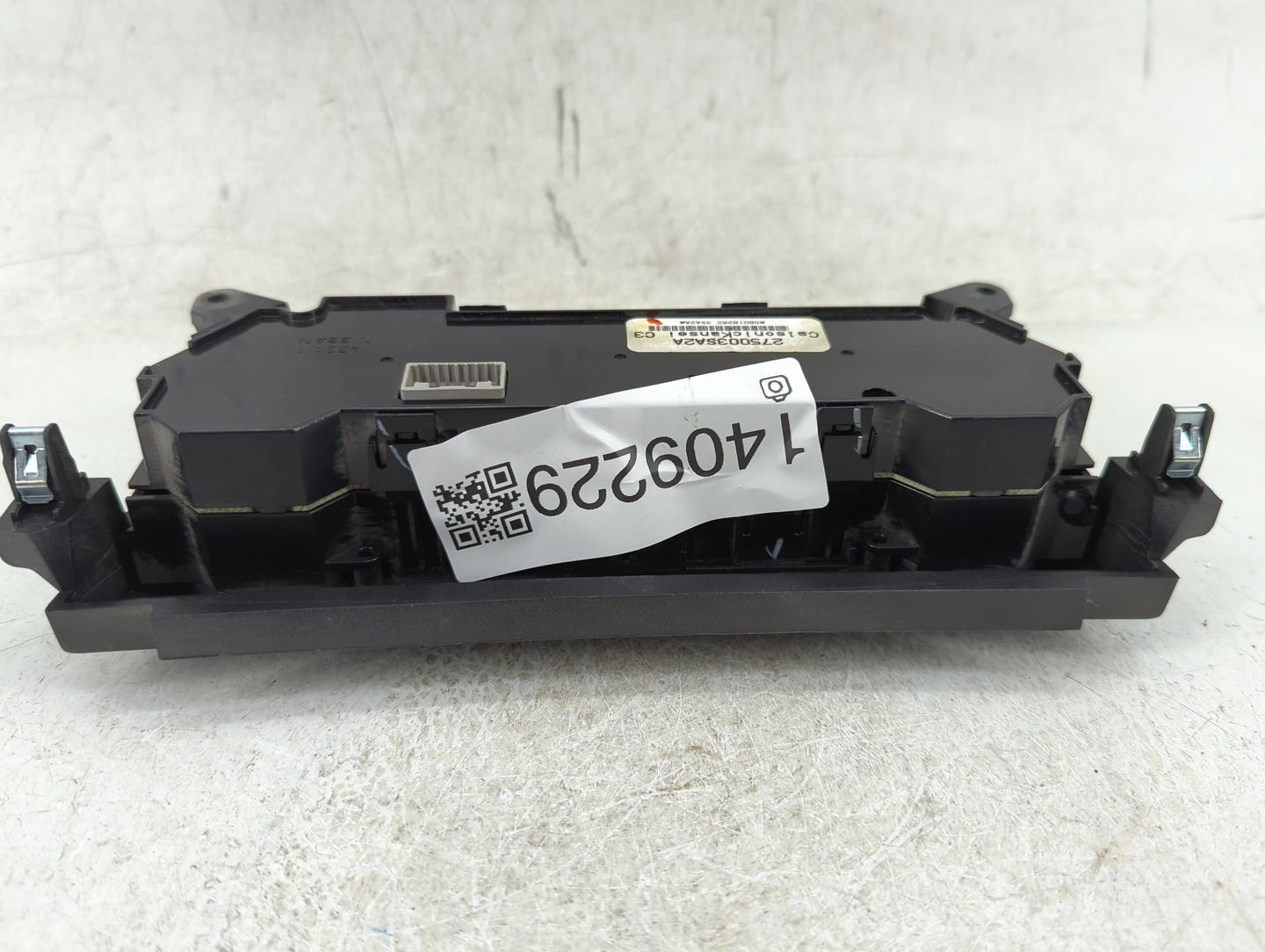 2013-2014 Nissan Sentra Climate Control Module Temperature AC/Heater Replacement P/N:275003SA2A Fits Fits 2013 2014 OEM Used