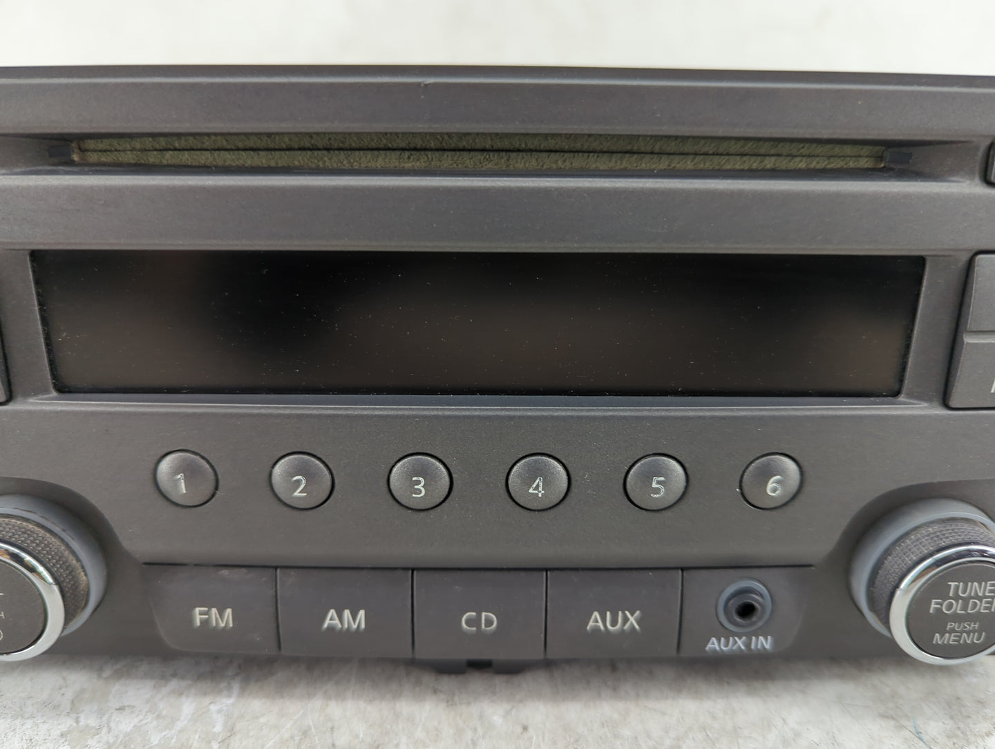 2013-2014 Nissan Sentra Radio AM FM Cd Player Receiver Replacement P/N:28185 3RA2A Fits Fits 2013 2014 OEM Used Auto Parts -