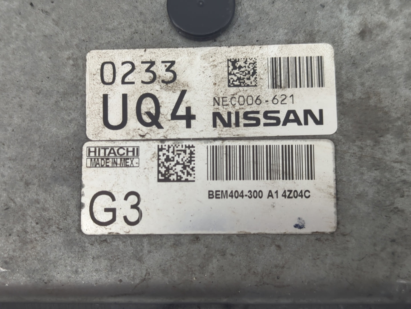 2013-2015 Nissan Sentra PCM Engine Control Computer ECU ECM PCU OEM P/N:NEC006-621 Fits Fits 2013 2014 2015 OEM Used Auto Pa