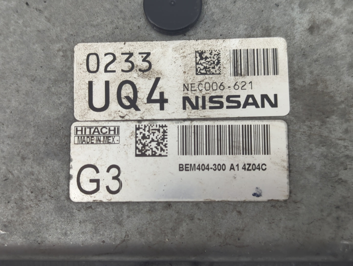2013-2015 Nissan Sentra PCM Engine Control Computer ECU ECM PCU OEM P/N:NEC006-621 Fits Fits 2013 2014 2015 OEM Used Auto Pa