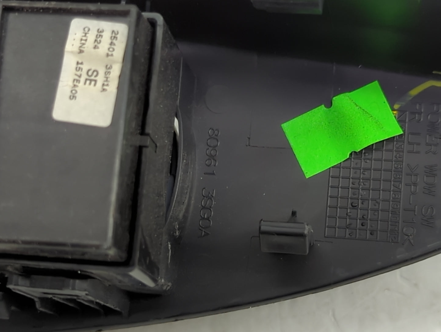 2013-2019 Nissan Sentra Master Power Window Switch Replacement Driver Side Left P/N:25401-3SH1A 80961-3SG0A Fits OEM Used Au