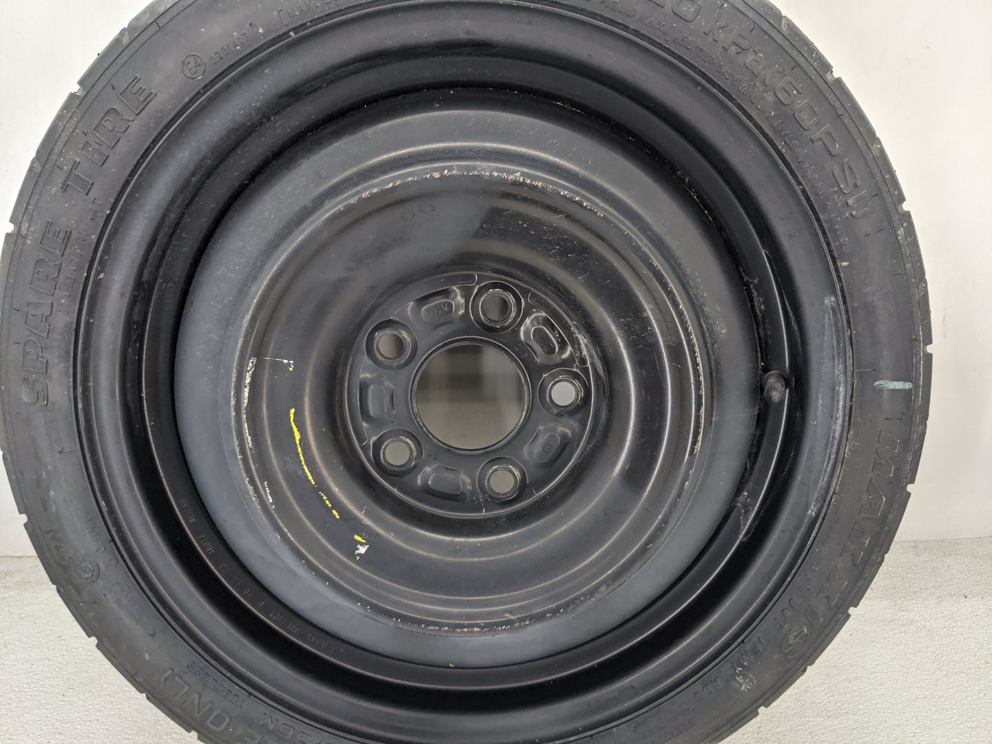2013-2015 Nissan Sentra Spare Donut Tire Wheel Rim Oem - Oemusedautoparts1.com