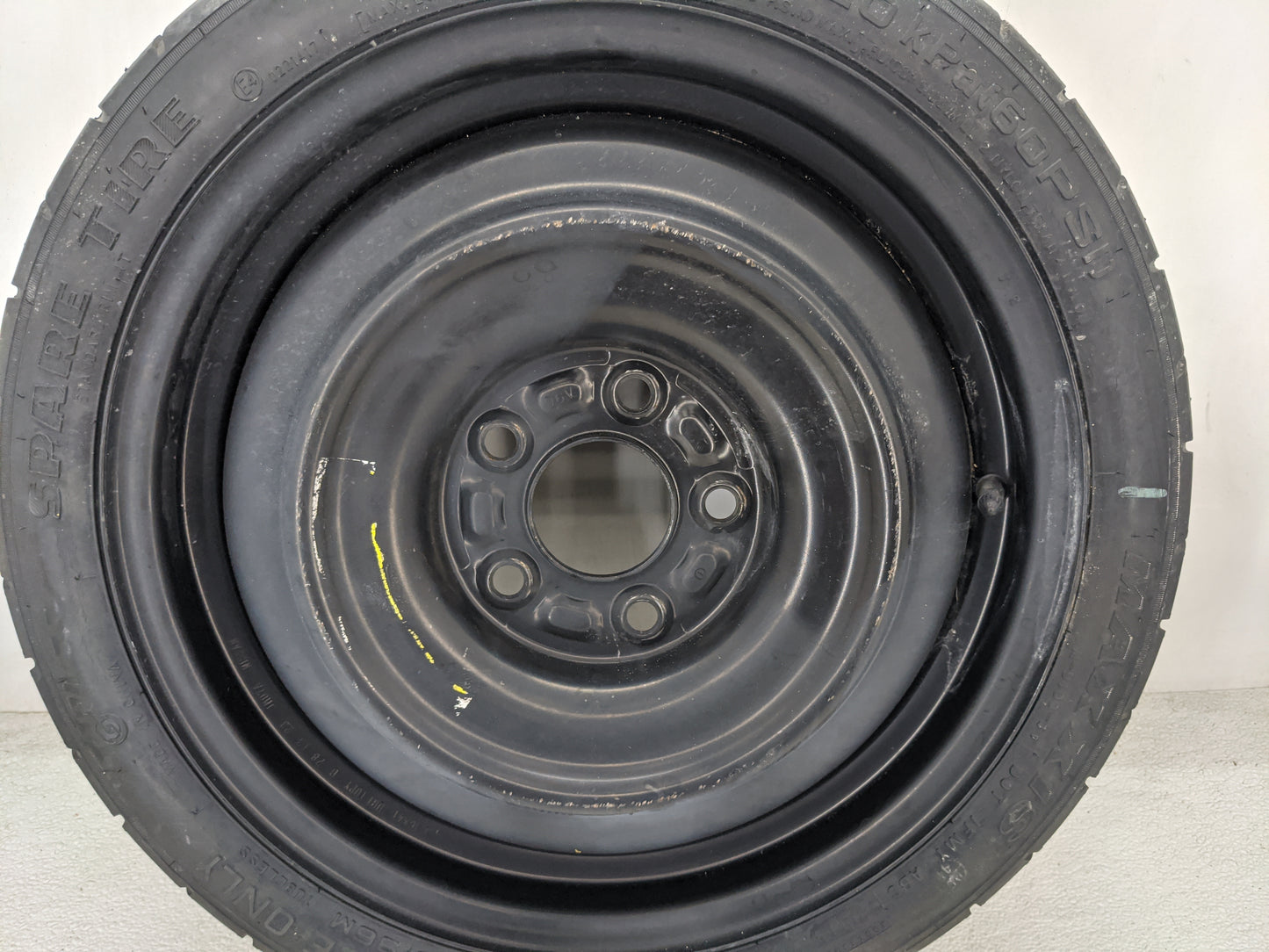 2013-2015 Nissan Sentra Spare Donut Tire Wheel Rim Oem - Oemusedautoparts1.com