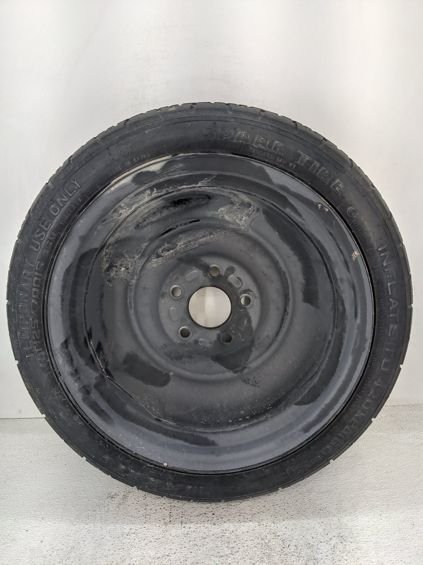 2013-2015 Nissan Sentra Spare Donut Tire Wheel Rim Oem - Oemusedautoparts1.com