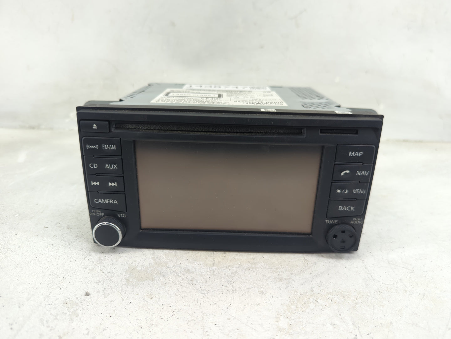 2013-2014 Nissan Sentra Radio AM FM Cd Player Receiver Replacement P/N:259153SG1A 7515750033, YBN-LCN20A Fits Fits 2013 2014