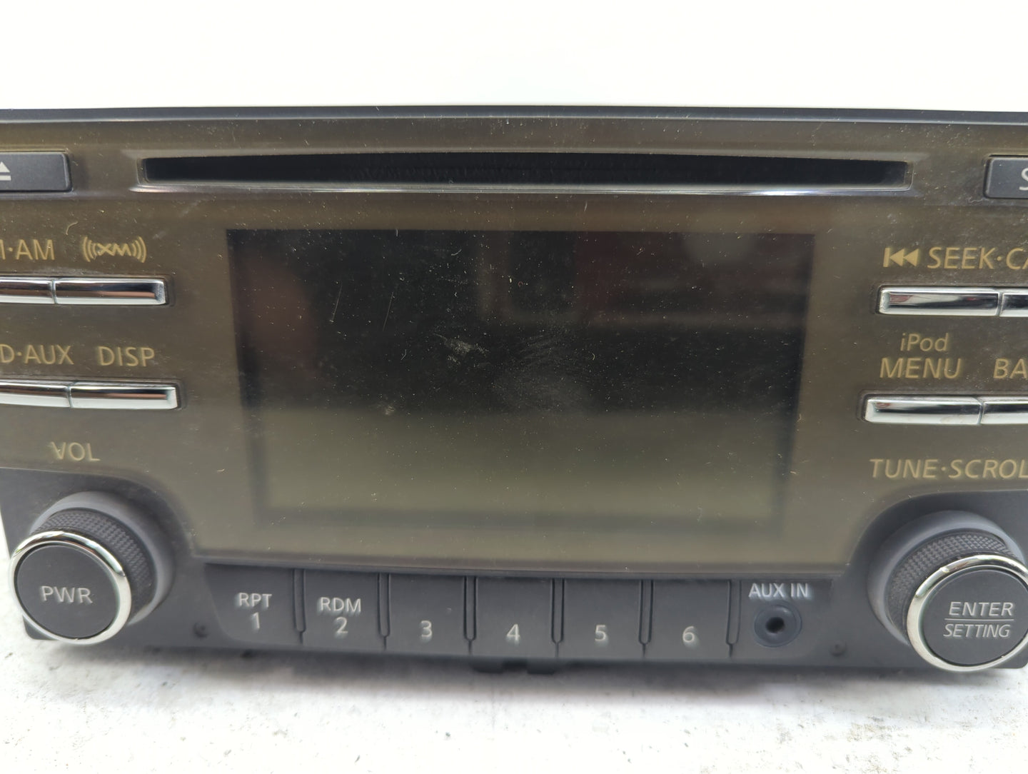 2013-2014 Nissan Sentra Radio AM FM Cd Player Receiver Replacement P/N:28185 3RA2B Fits Fits 2013 2014 OEM Used Auto Parts -