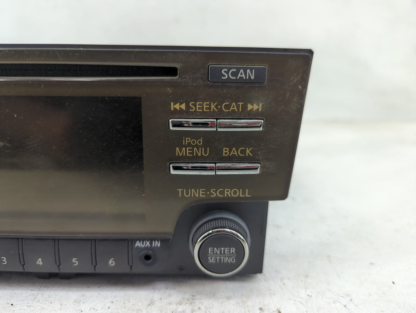 2013-2014 Nissan Sentra Radio AM FM Cd Player Receiver Replacement P/N:28185 3RA2B Fits Fits 2013 2014 OEM Used Auto Parts -
