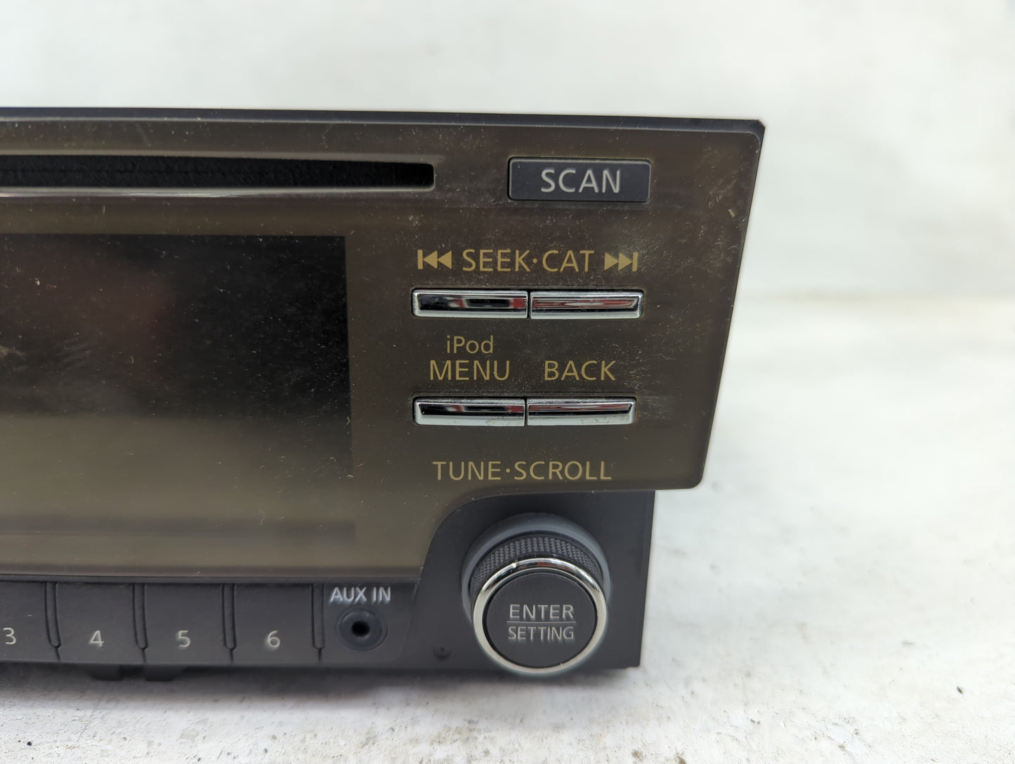 2013-2014 Nissan Sentra Radio AM FM Cd Player Receiver Replacement P/N:28185 3RA2B Fits Fits 2013 2014 OEM Used Auto Parts -