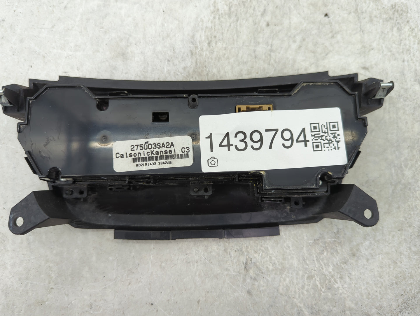 2013-2014 Nissan Sentra Climate Control Module Temperature AC/Heater Replacement P/N:275003SA2A Fits Fits 2013 2014 OEM Used