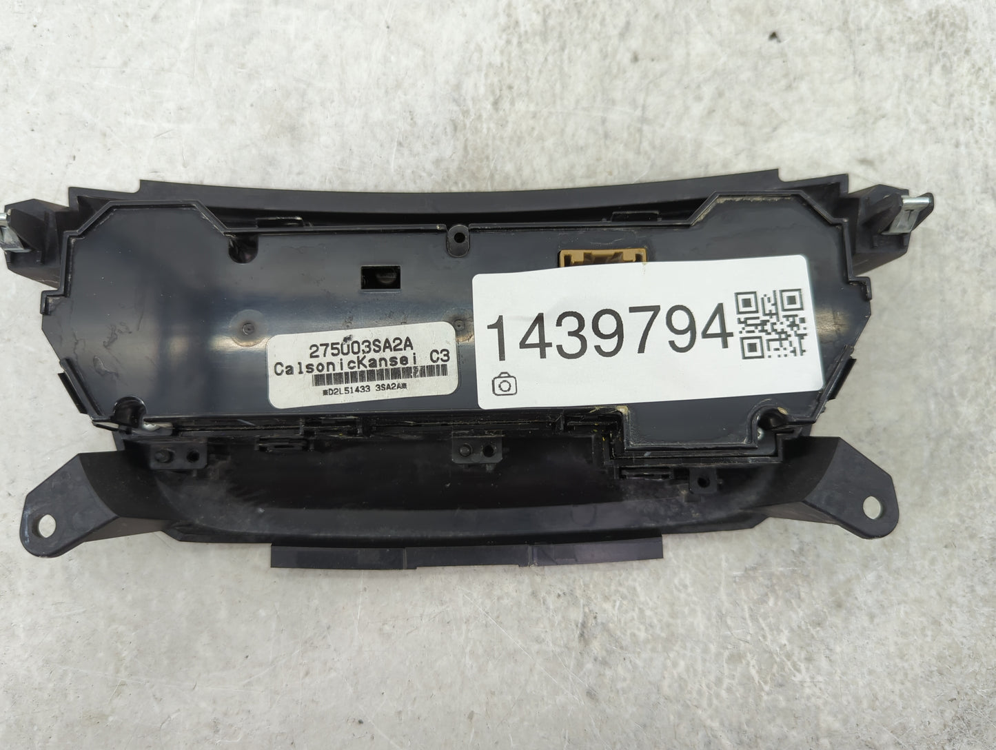 2013-2014 Nissan Sentra Climate Control Module Temperature AC/Heater Replacement P/N:275003SA2A Fits Fits 2013 2014 OEM Used