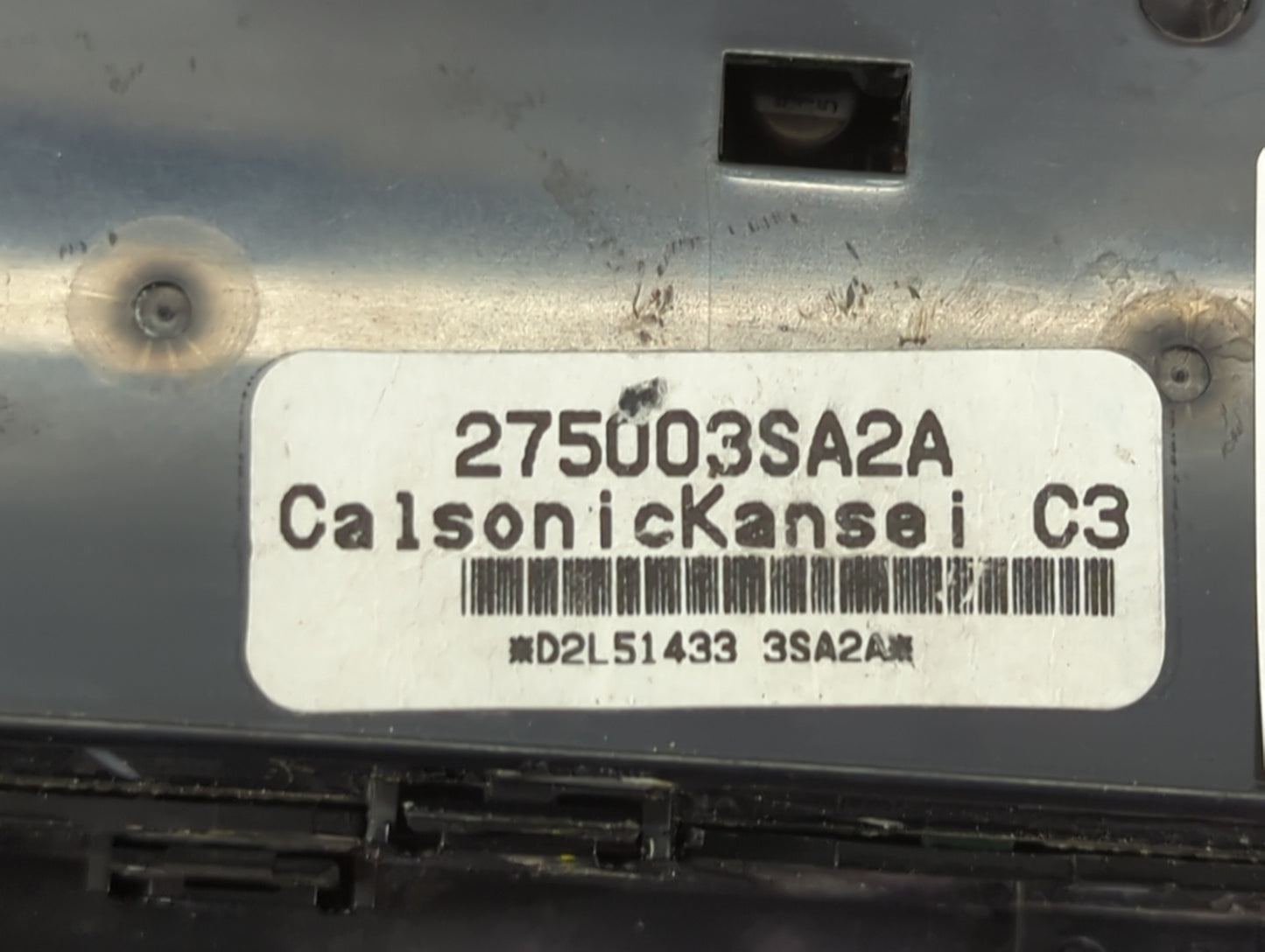 2013-2014 Nissan Sentra Climate Control Module Temperature AC/Heater Replacement P/N:275003SA2A Fits Fits 2013 2014 OEM Used