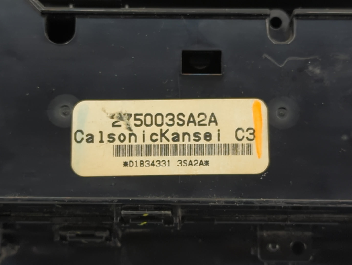 2013-2014 Nissan Sentra Climate Control Module Temperature AC/Heater Replacement P/N:275003SA2A Fits Fits 2013 2014 OEM Used