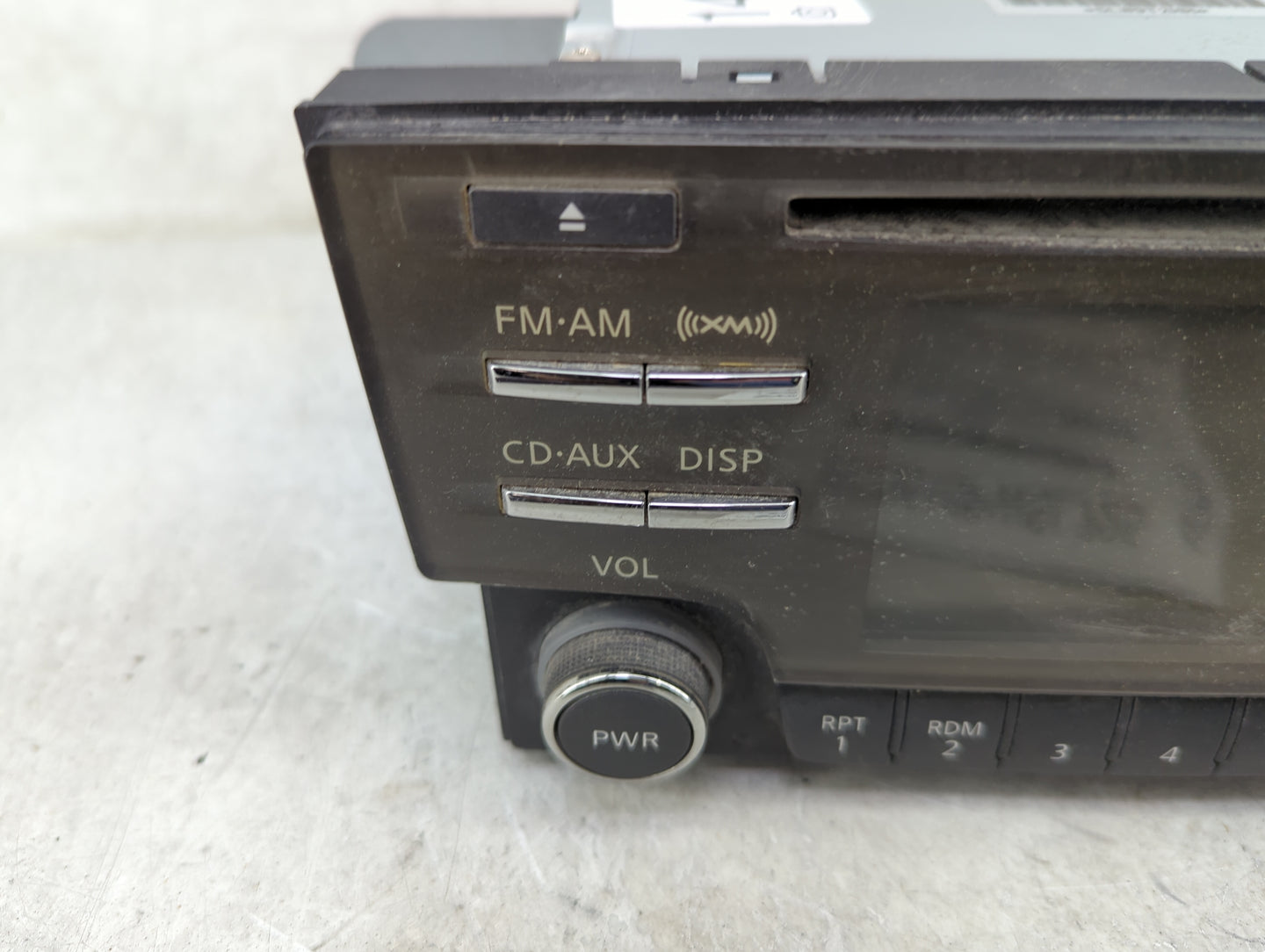 2013 Nissan Sentra Radio AM FM Cd Player Receiver Replacement P/N:28185 3RA2B CQ-FN22E04D Fits OEM Used Auto Parts - Oemused