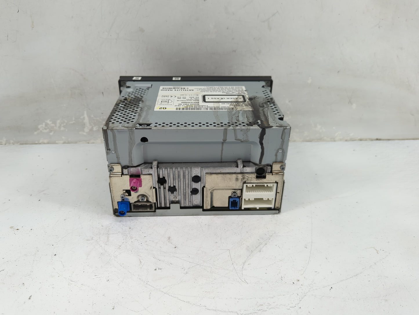 2013 Nissan Sentra Radio AM FM Cd Player Receiver Replacement P/N:259153SG0D 7612051043, LCN2.0A Fits Fits 2014 OEM Used Aut