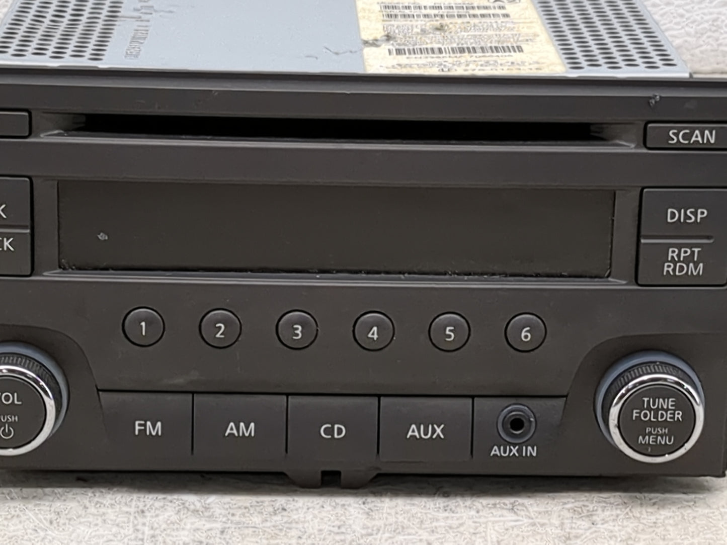 2013-2014 Nissan Sentra Radio AM FM Cd Player Receiver Replacement P/N:281853RA2A PN-3365M Fits Fits 2013 2014 OEM Used Auto