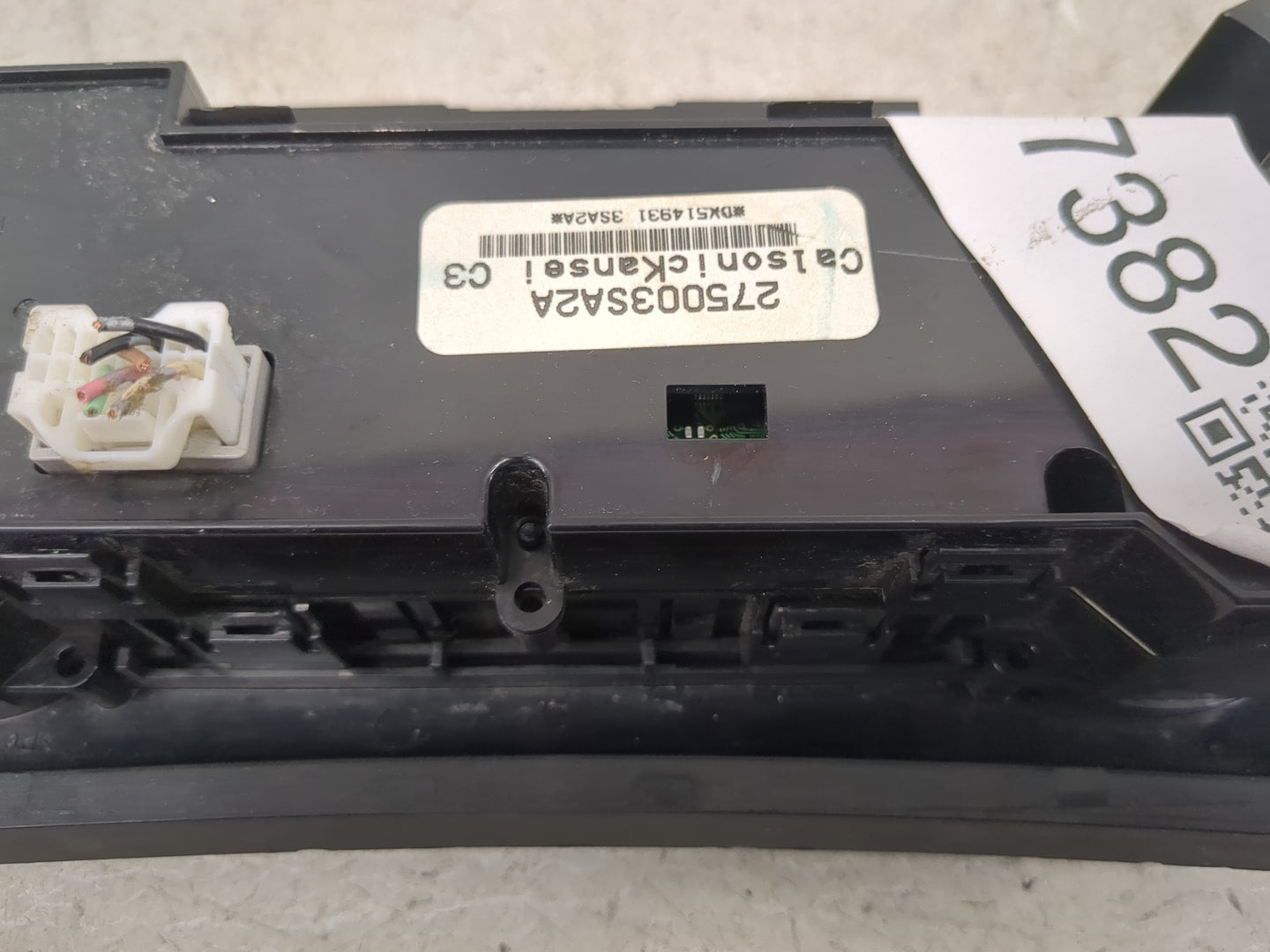 2013-2014 Nissan Sentra Climate Control Module Temperature AC/Heater Replacement P/N:275003SA2A Fits Fits 2013 2014 OEM Used