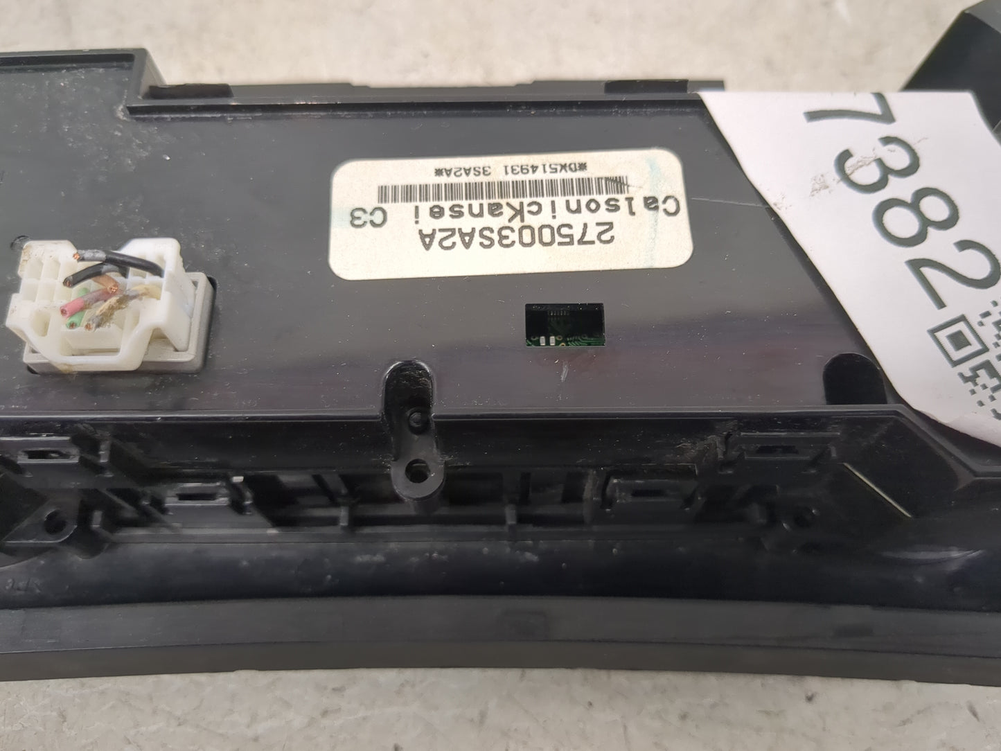 2013-2014 Nissan Sentra Climate Control Module Temperature AC/Heater Replacement P/N:275003SA2A Fits Fits 2013 2014 OEM Used