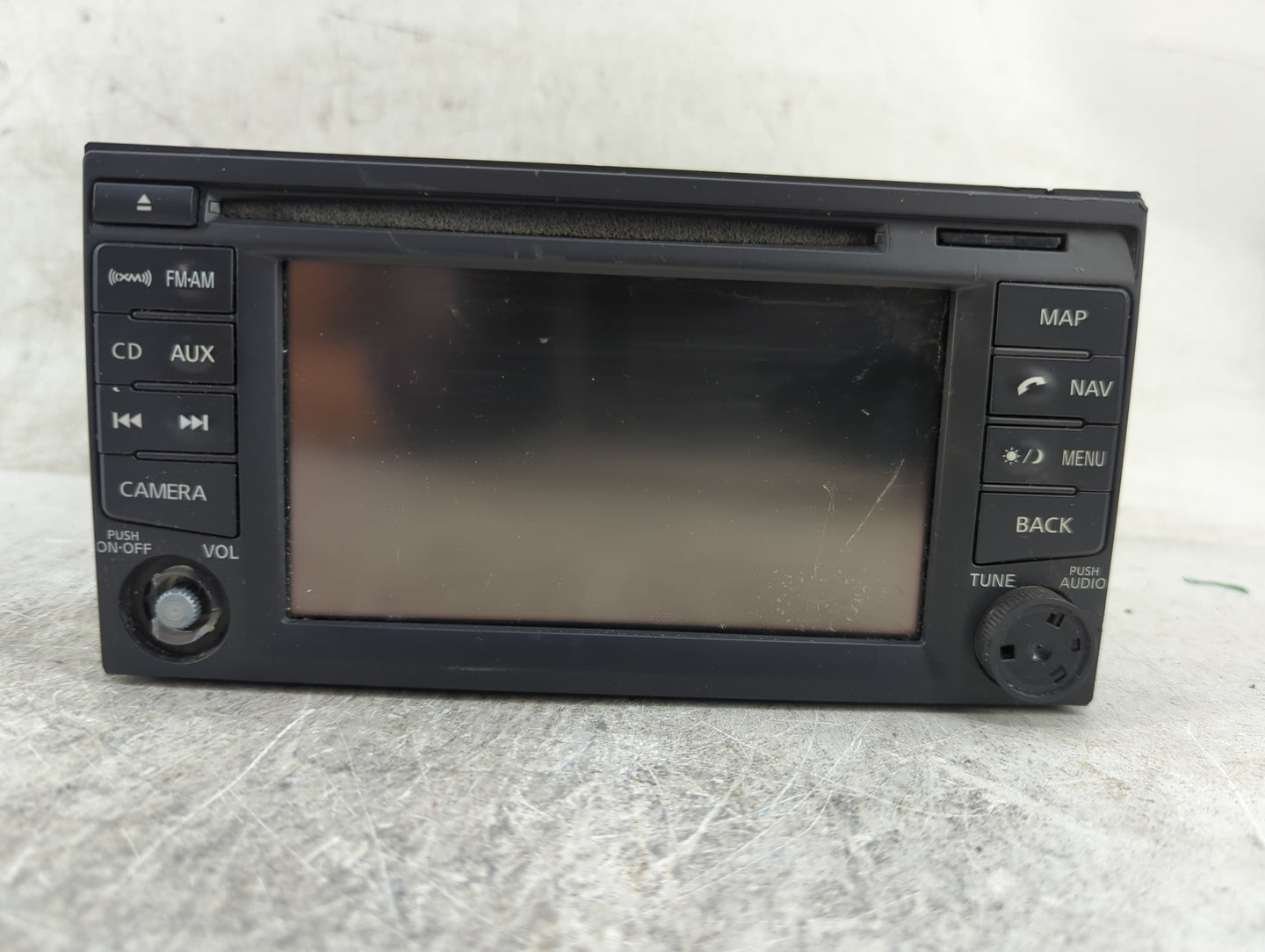 2013 Nissan Sentra Radio AM FM Cd Player Receiver Replacement P/N:7612051043 259153SG0D, CM1043, 4917783 Fits Fits 2014 OEM 