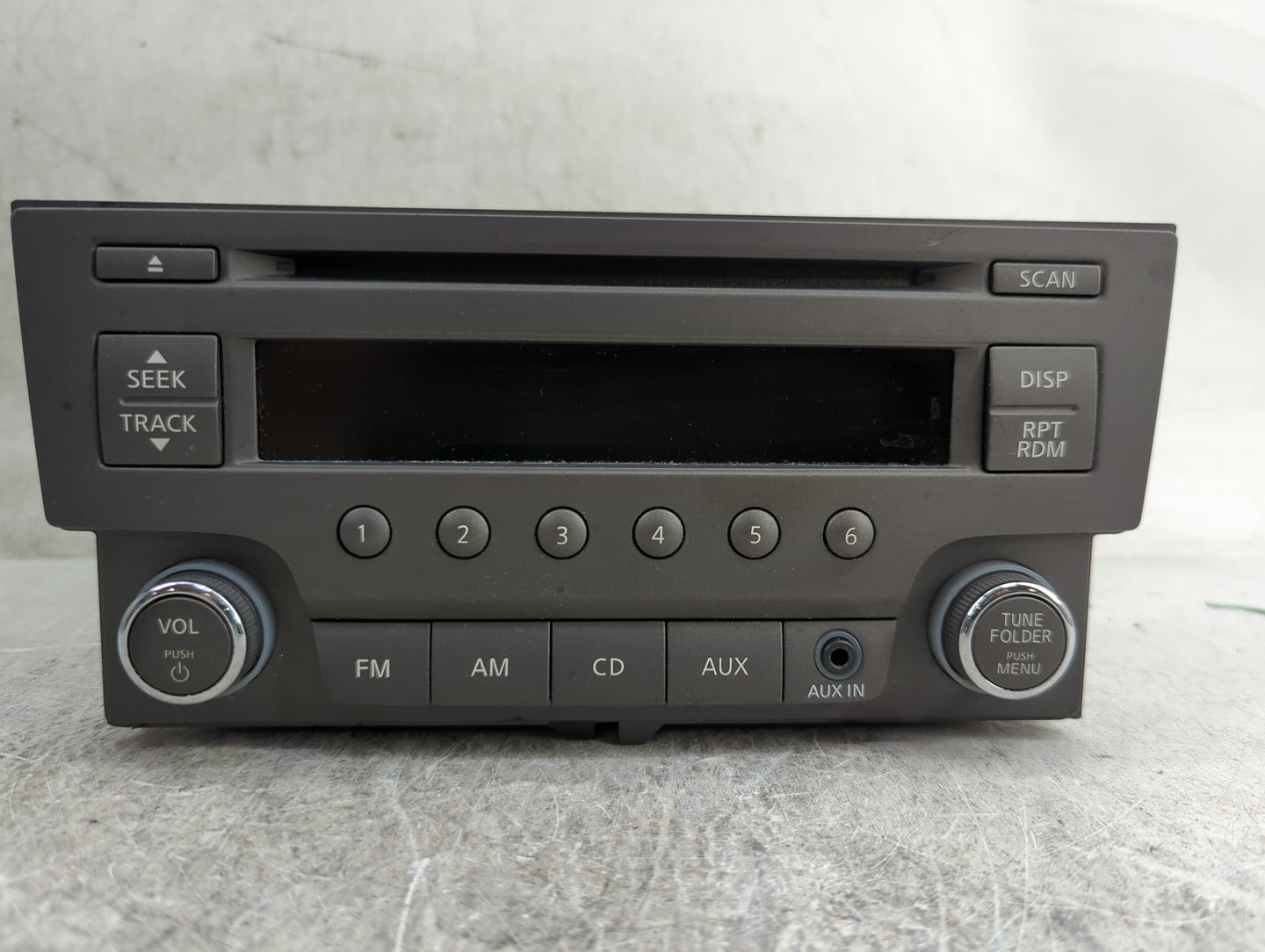 2013-2014 Nissan Sentra Radio AM FM Cd Player Receiver Replacement P/N:28185 3RA2A PN-3365M Fits Fits 2013 2014 OEM Used Aut