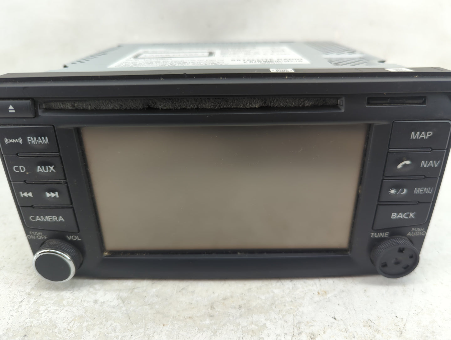 2013 Nissan Sentra Radio AM FM Cd Player Receiver Replacement P/N:259153SG0D 7612051043, 9595A-LCN20A, YBN-LCN20A Fits Fits 