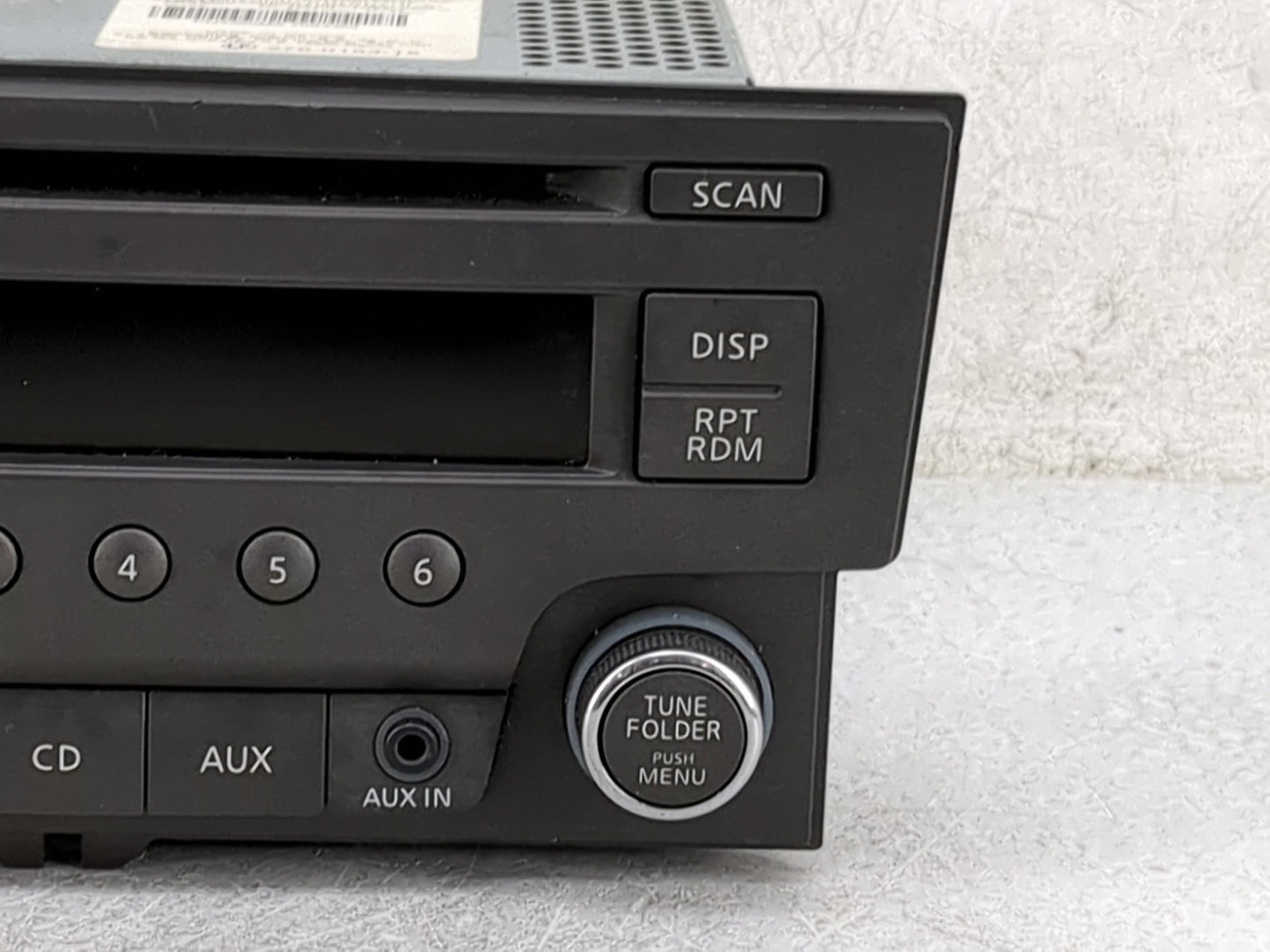 2013-2014 Nissan Sentra Radio AM FM Cd Player Receiver Replacement P/N:28185 3RA2A PN-3365M Fits Fits 2013 2014 OEM Used Aut