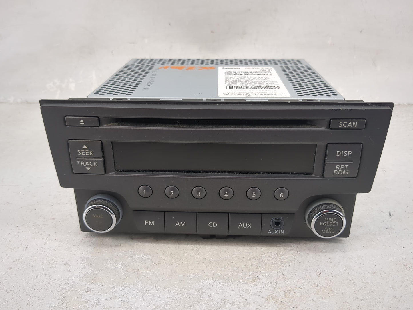 2013-2014 Nissan Sentra Radio AM FM Cd Player Receiver Replacement P/N:281853RA2A PN-3365M Fits Fits 2013 2014 OEM Used Auto
