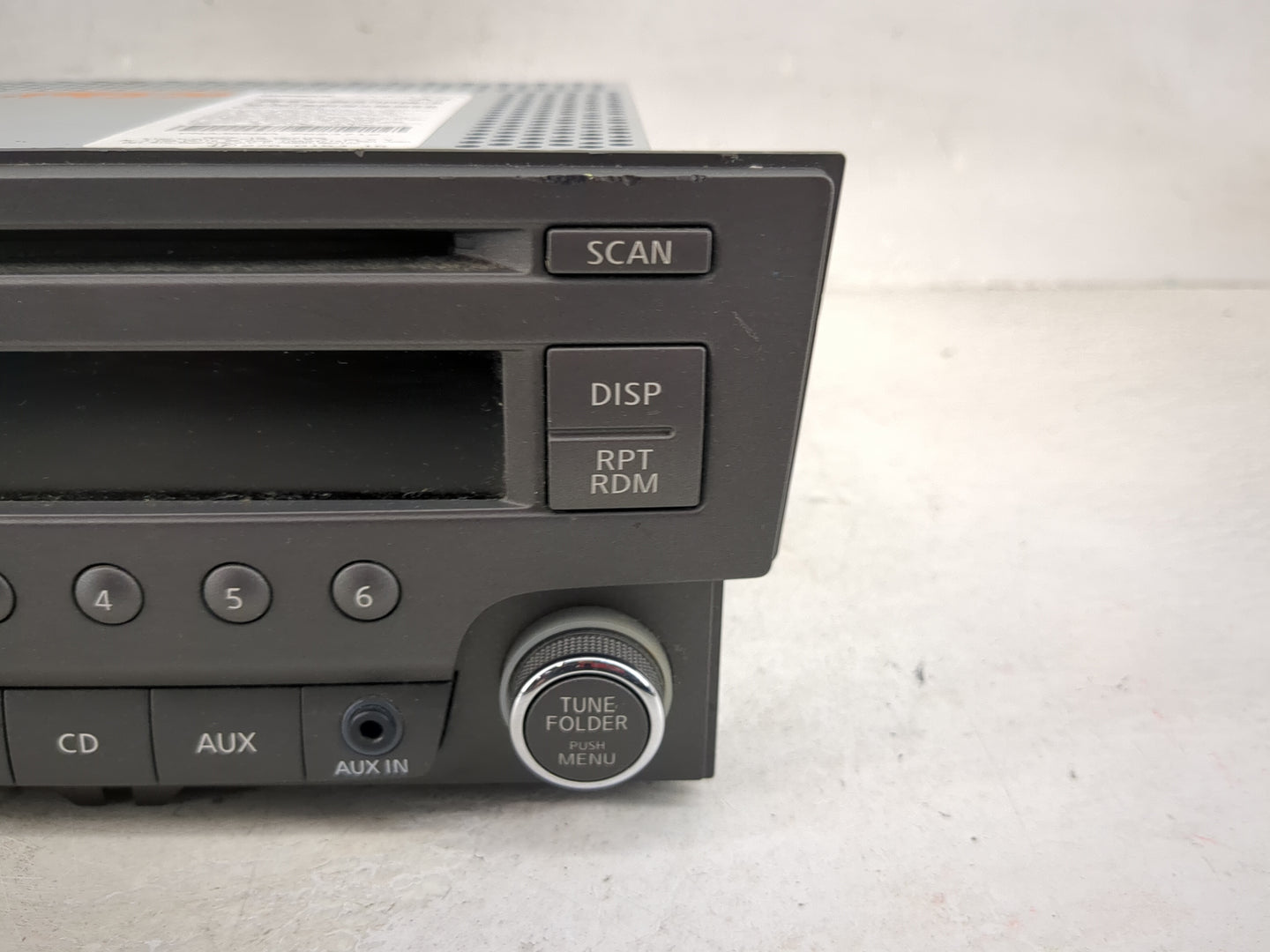 2013-2014 Nissan Sentra Radio AM FM Cd Player Receiver Replacement P/N:281853RA2A PN-3365M Fits Fits 2013 2014 OEM Used Auto