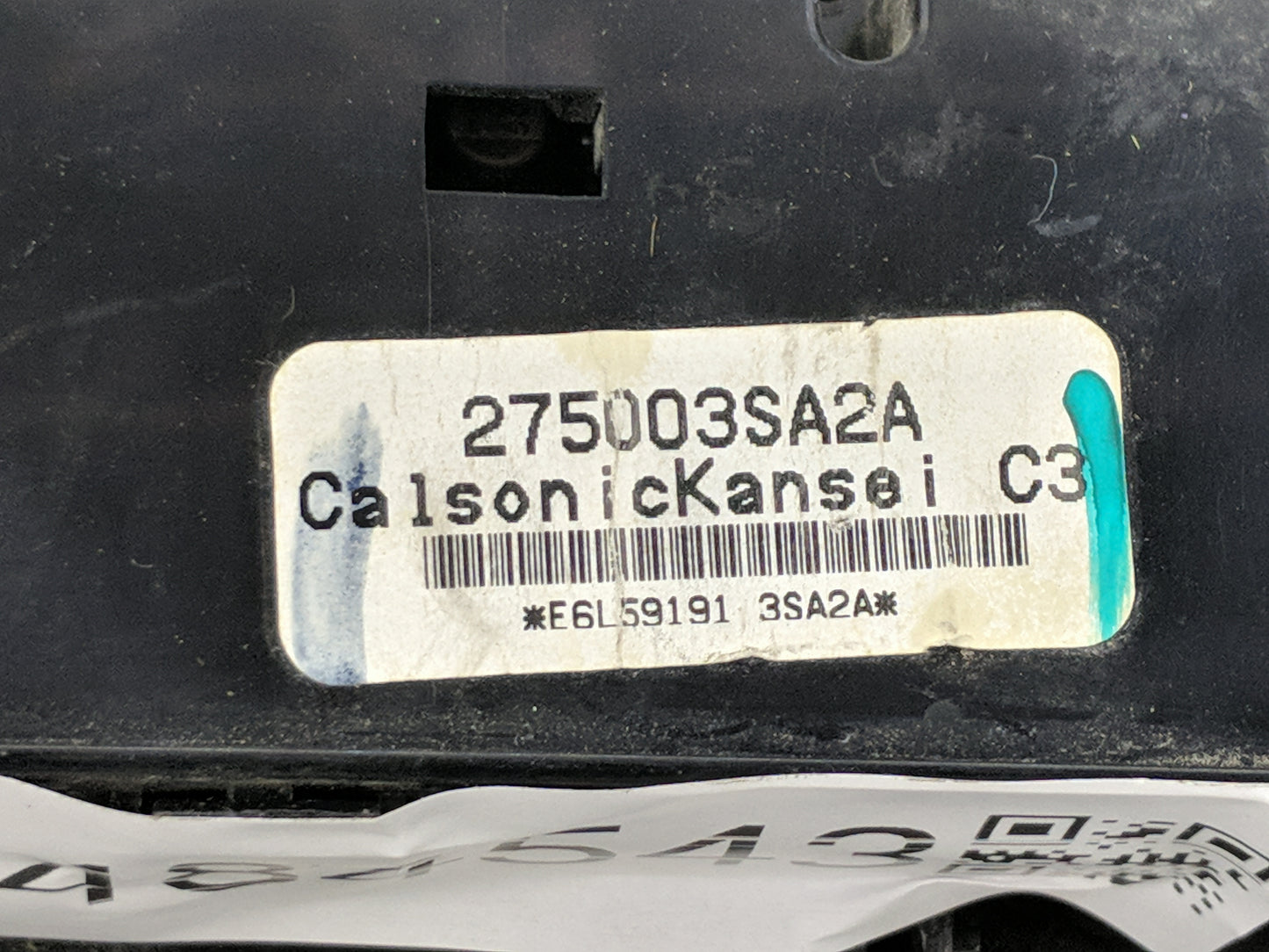 2013-2014 Nissan Sentra Climate Control Module Temperature AC/Heater Replacement P/N:275003SA2A Fits Fits 2013 2014 OEM Used