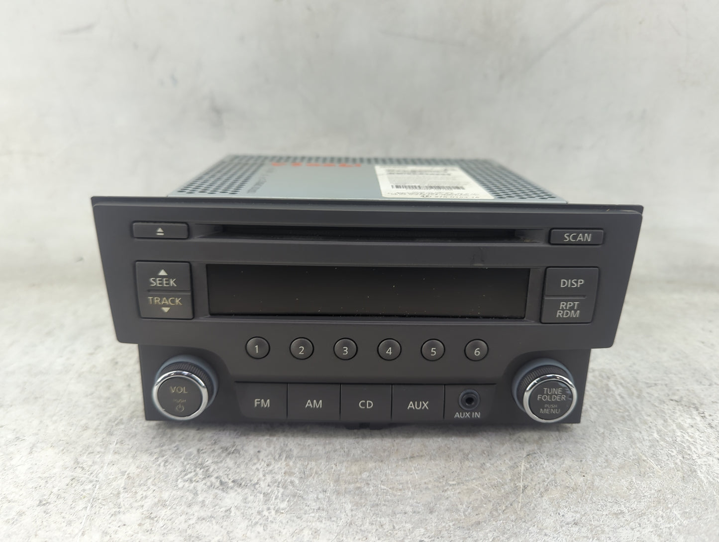 2013-2014 Nissan Sentra Radio AM FM Cd Player Receiver Replacement P/N:281853RA2A PN-3365M Fits Fits 2013 2014 OEM Used Auto