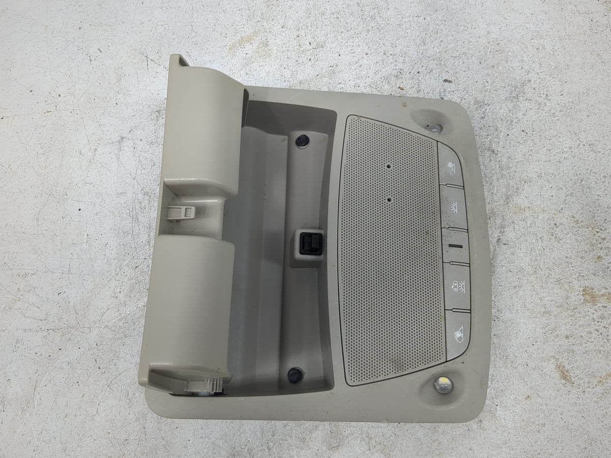 2013 Nissan Sentra Overhead Roof Console Tan - Oemusedautoparts1.com