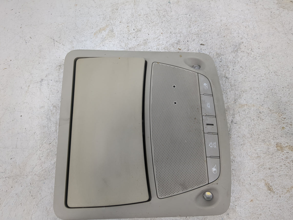 2013 Nissan Sentra Overhead Roof Console Tan - Oemusedautoparts1.com